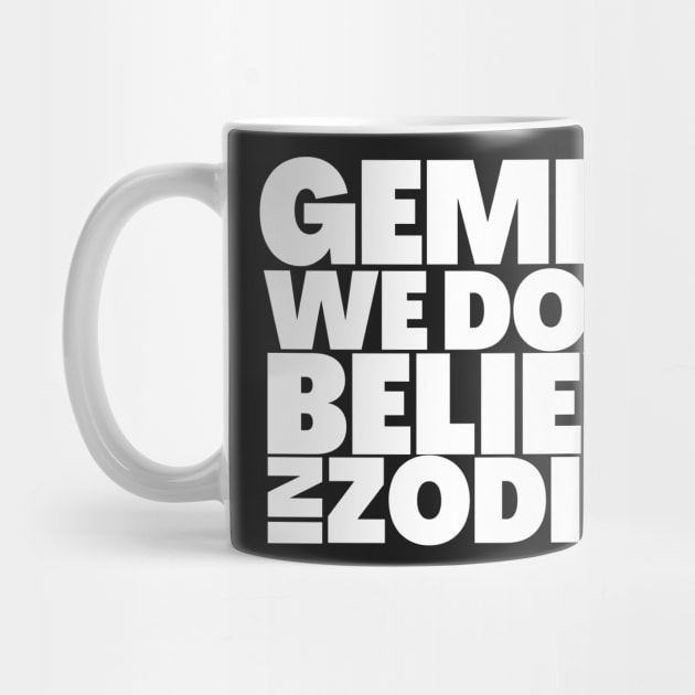 Funny Gemini Birthday Gift Ideas by BubbleMench